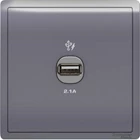 Schneider Electric Pieno 1 Gang USB Charger Socket type  1