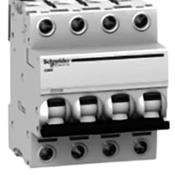 MCB / Miniature Circuit Breaker Schneider iC60N 4 kutub 25A A9F74425