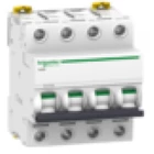 MCB / Miniature Circuit Breaker iC60H 4 Kutub 4A A9F84404 1
