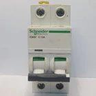 MCB / Miniature Circuit Breaker iC60H 2 kutub 2A A9F85202 1